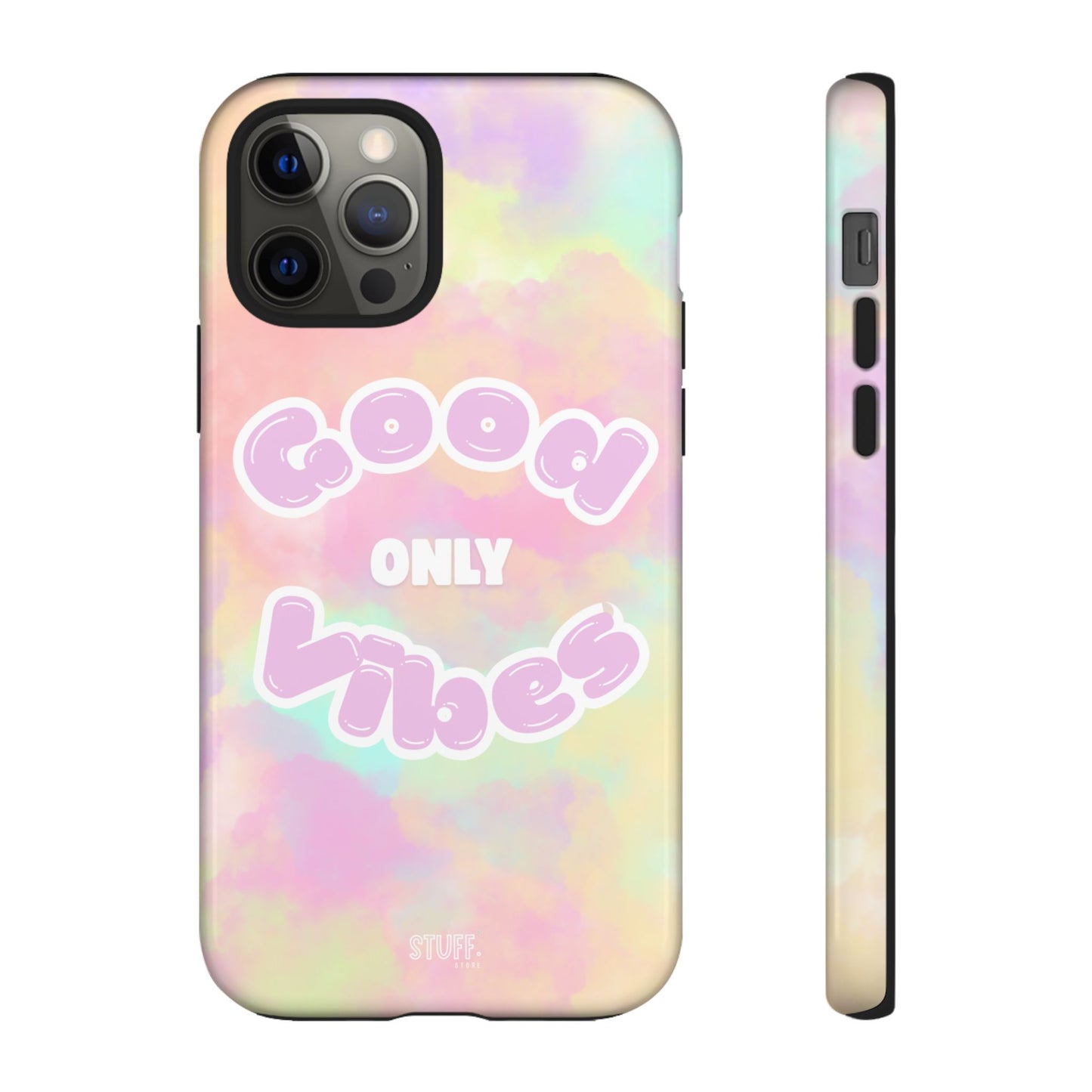 Good Vibes Only Case | Coque résistante double protection avec Design Aesthetic