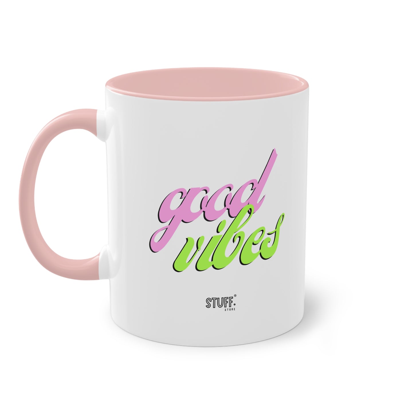 Good Vibes Cup | Mug bicolore en céramique - 330ml