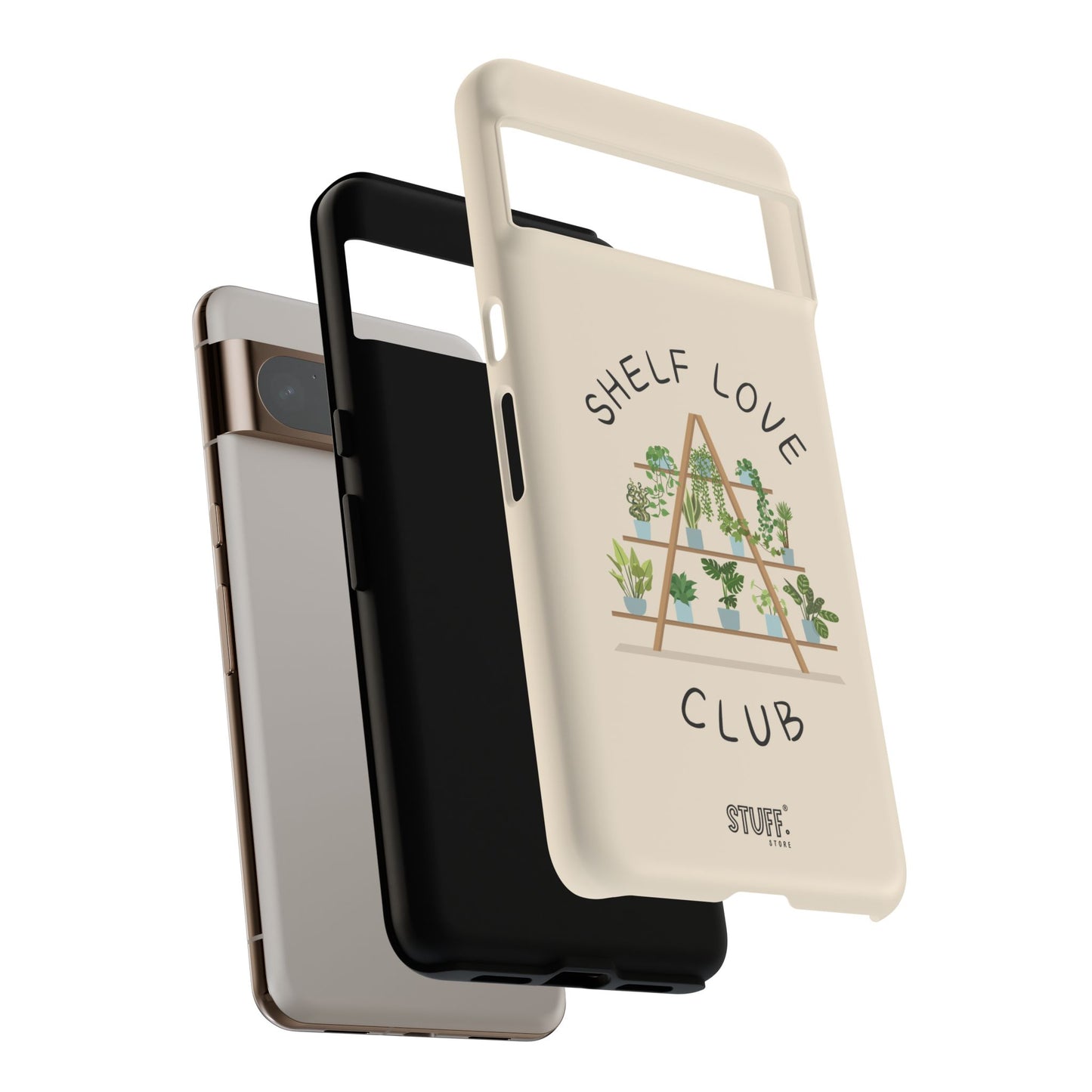 Shelf Love Club – Coque résistante à double protection | Parfaite pour les amoureux des plantes