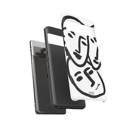 Les Trois Visages | Coque résistante double protection — inspiration Matisse