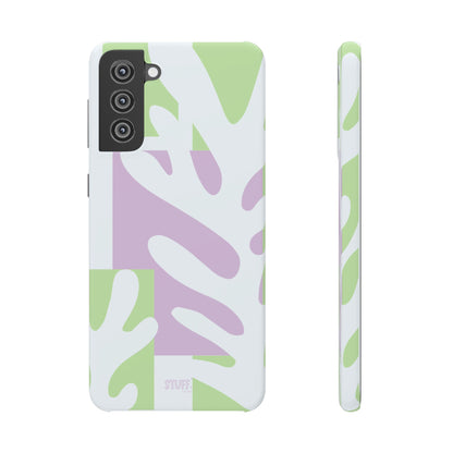 Natura Case | Coque snap légère et résistante avec Design Floral inspiration Matisse