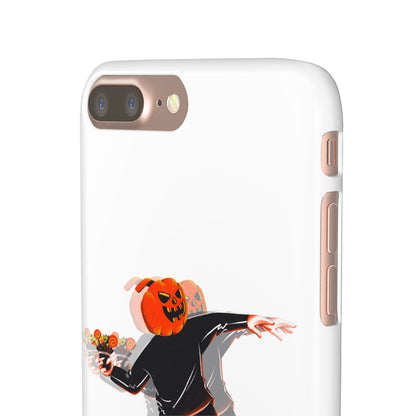 Pumpksy | Coque snap légère et résistante inspiration Banksy – Blanc