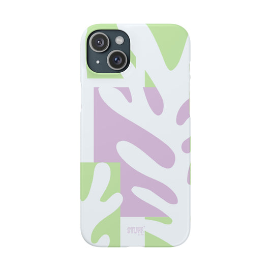 Natura Case | Coque snap légère et résistante avec Design Floral inspiration Matisse