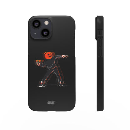 Pumpksy | Coque snap légère et résistante inspiration Banksy – Noir