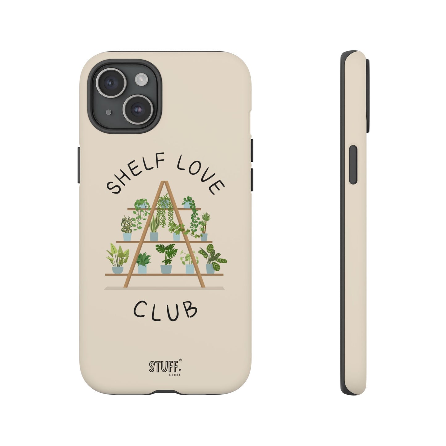Shelf Love Club – Coque résistante à double protection | Parfaite pour les amoureux des plantes