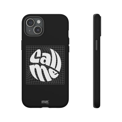 Call Me Case | Coque résistante double protection - Noir Effet Mat