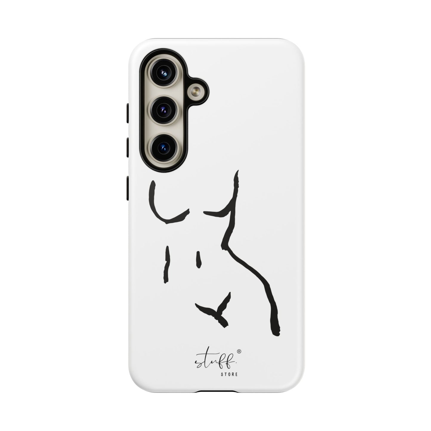 The Curve Case | Resistant double protection shell with Minimalist Design by Women