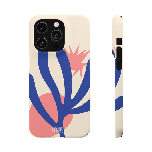 Botanica Case | Coque snap légère et résistante avec Design Floral inspiration Matisse