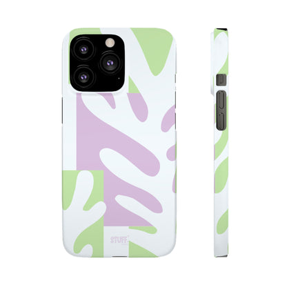 Natura Case | Coque snap légère et résistante avec Design Floral inspiration Matisse