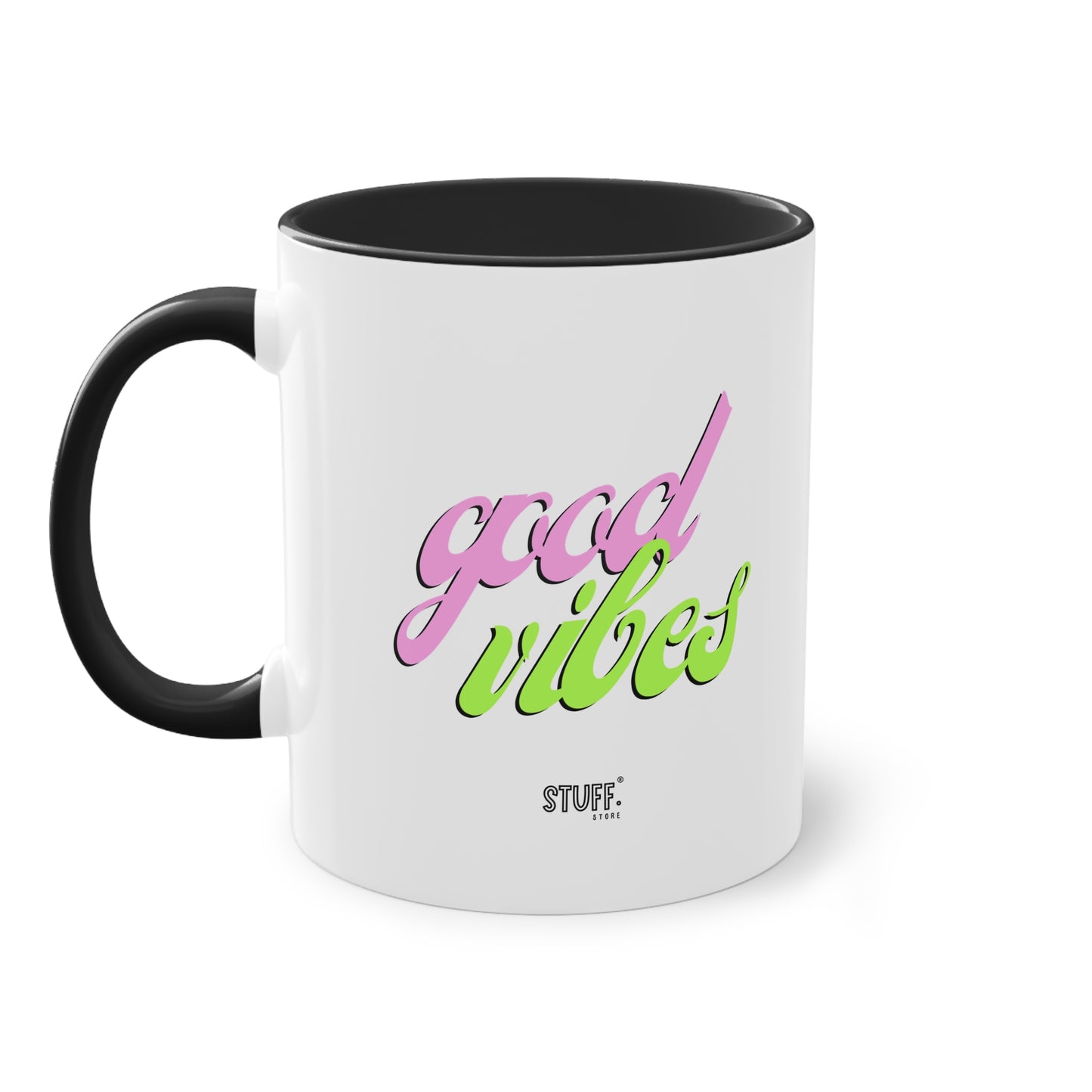 Good Vibes Cup | Mug bicolore en céramique - 330ml