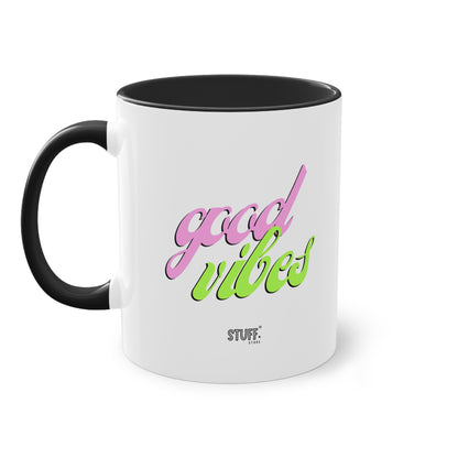 Good Vibes Cup | Mug bicolore en céramique - 330ml