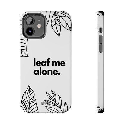 Leaf Me Case | Coque résistante double protection avec design minimaliste