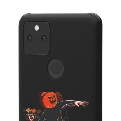Pumpksy | Coque snap légère et résistante inspiration Banksy – Noir