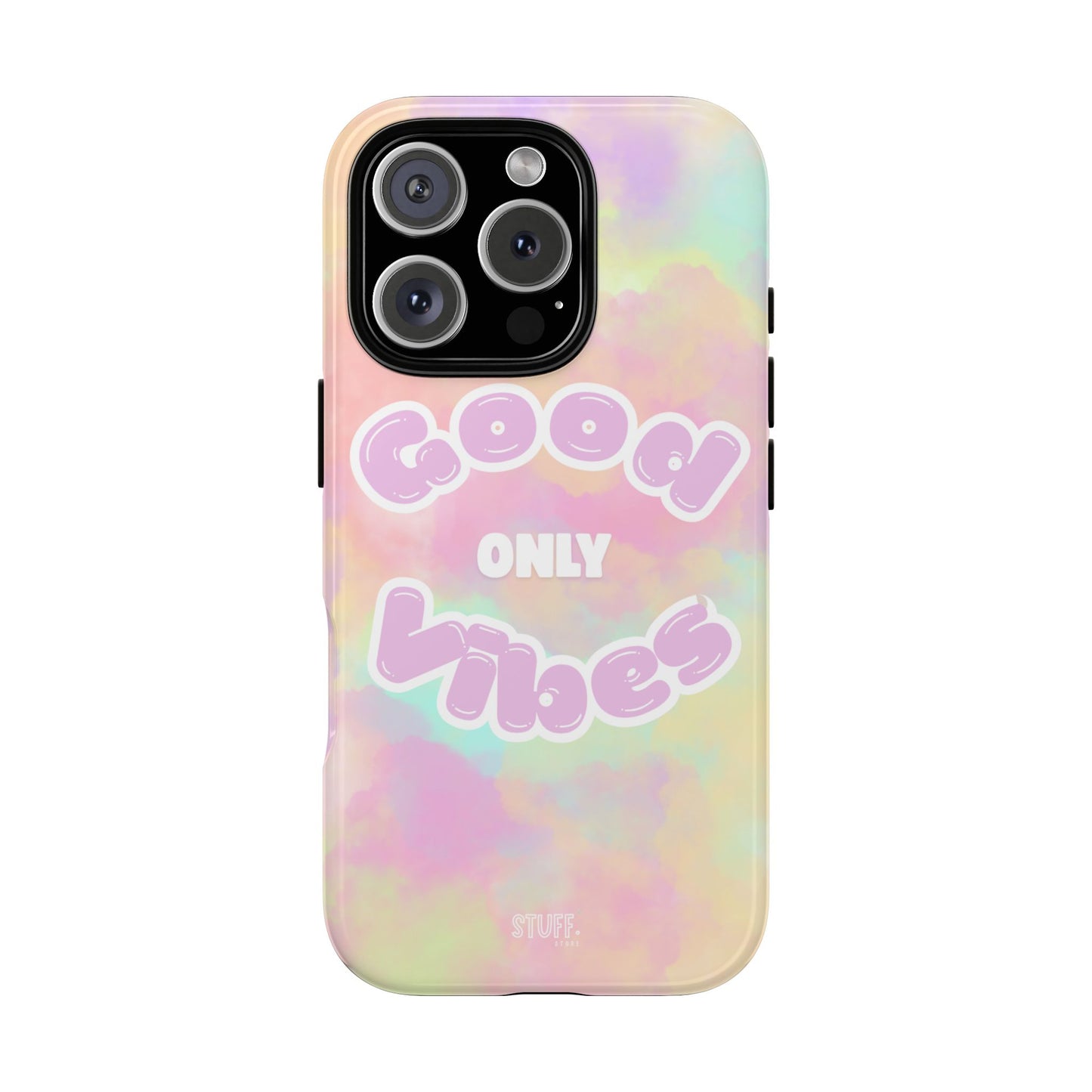 Good Vibes Only Case | Coque résistante double protection avec Design Aesthetic