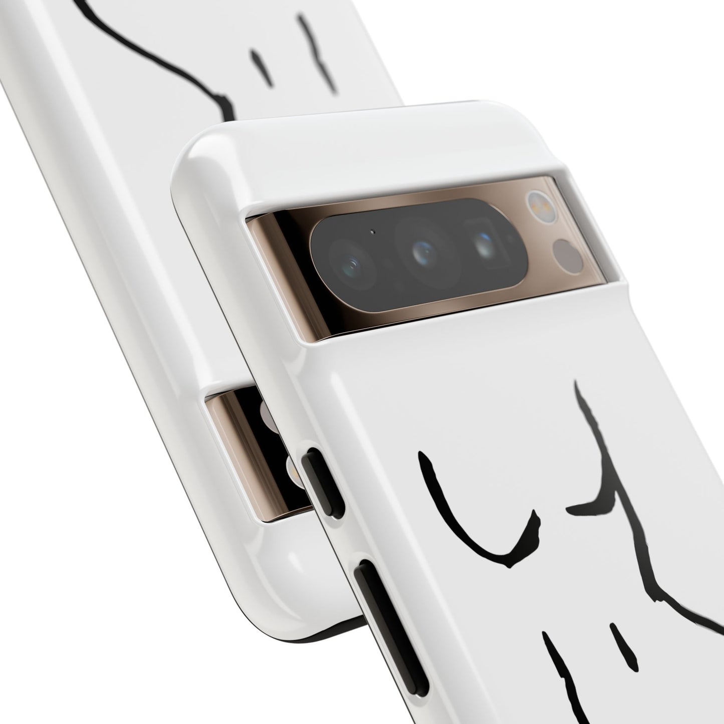 The Curve Case | Resistant double protection shell with Minimalist Design by Women