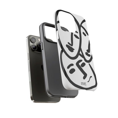 Les Trois Visages | Coque résistante double protection — inspiration Matisse