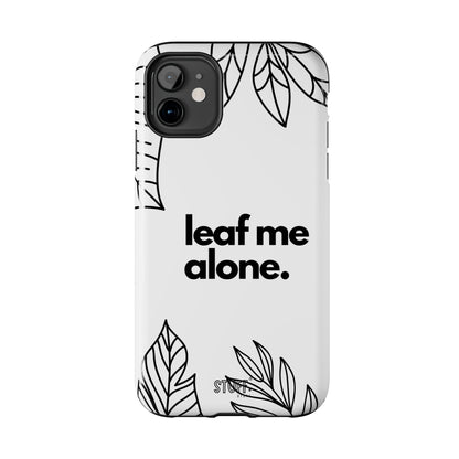 Leaf Me Case | Coque résistante double protection avec design minimaliste