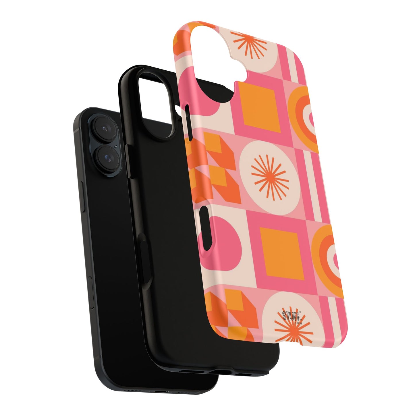 Stella Case | Coque résistante double protection avec Design coloré Rétro