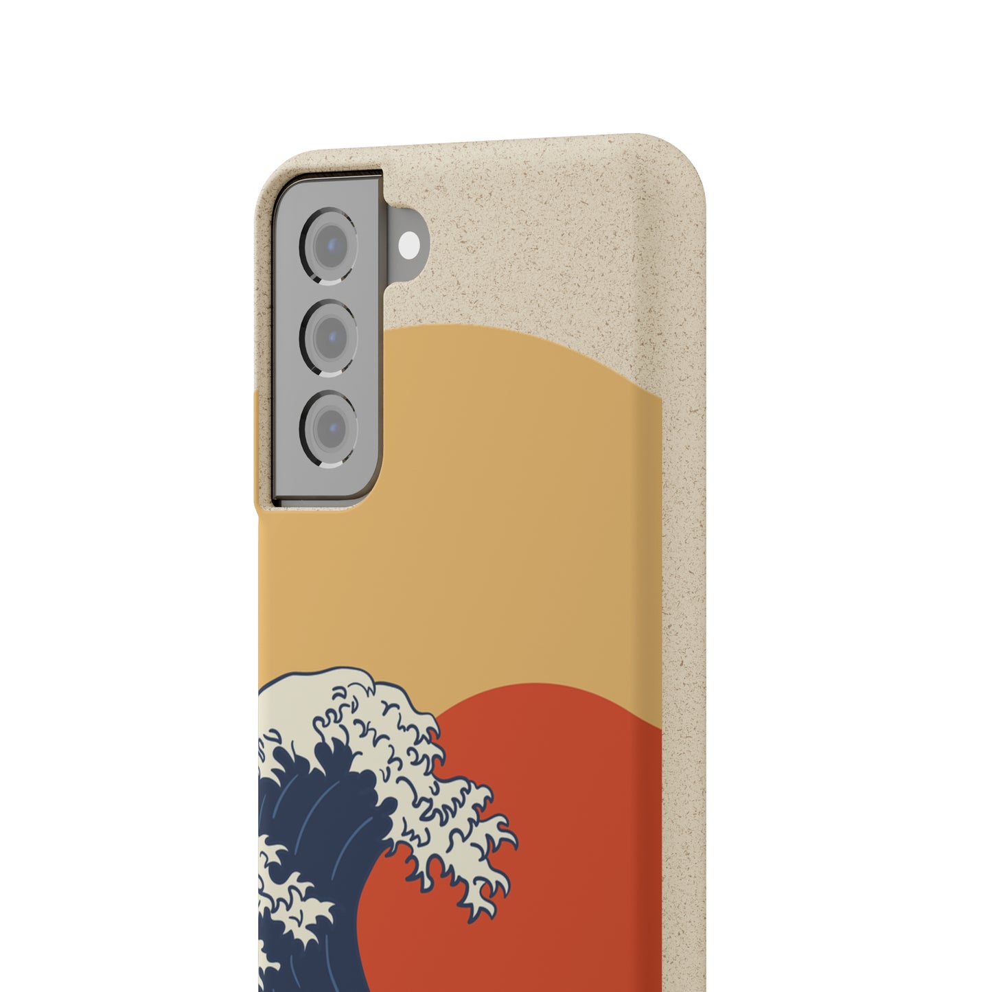 La Grande Vague | biodegradable shell in bamboo and bioplastic - inspired by Japanese art