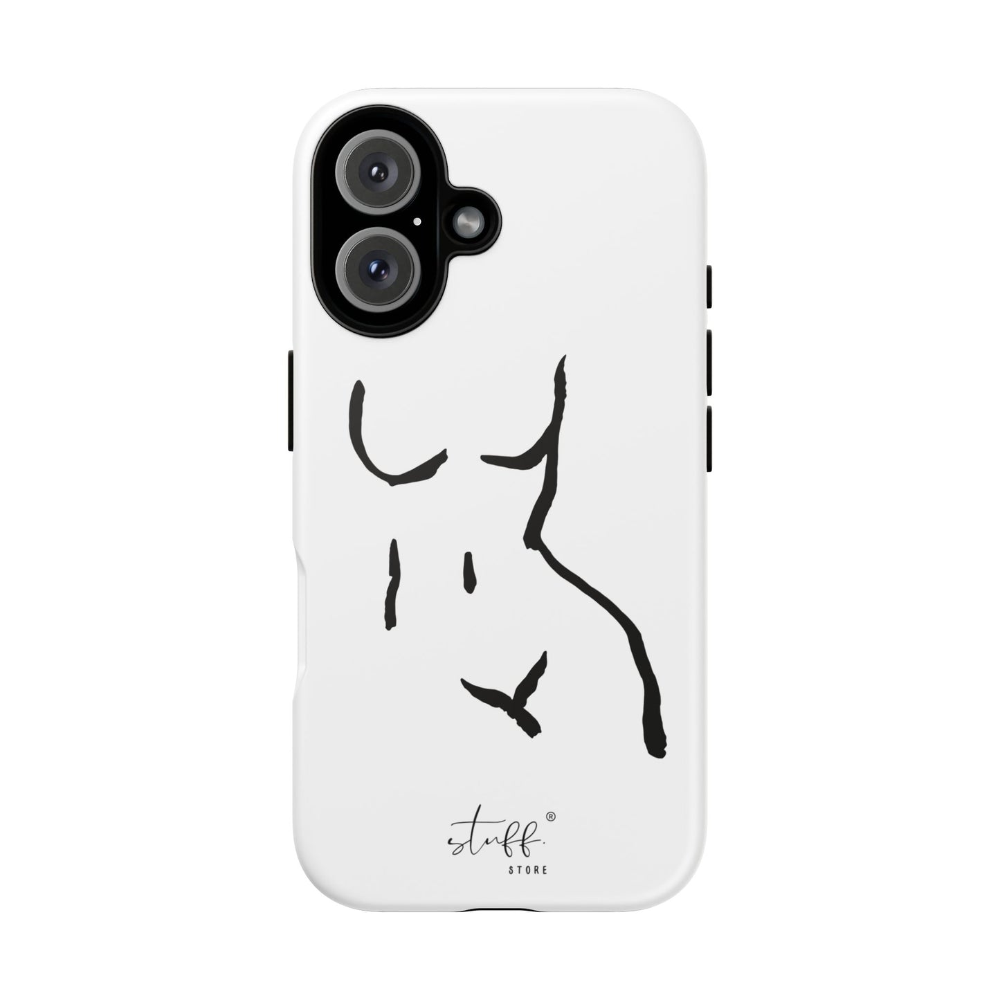 The Curve Case | Resistant double protection shell with Minimalist Design by Women