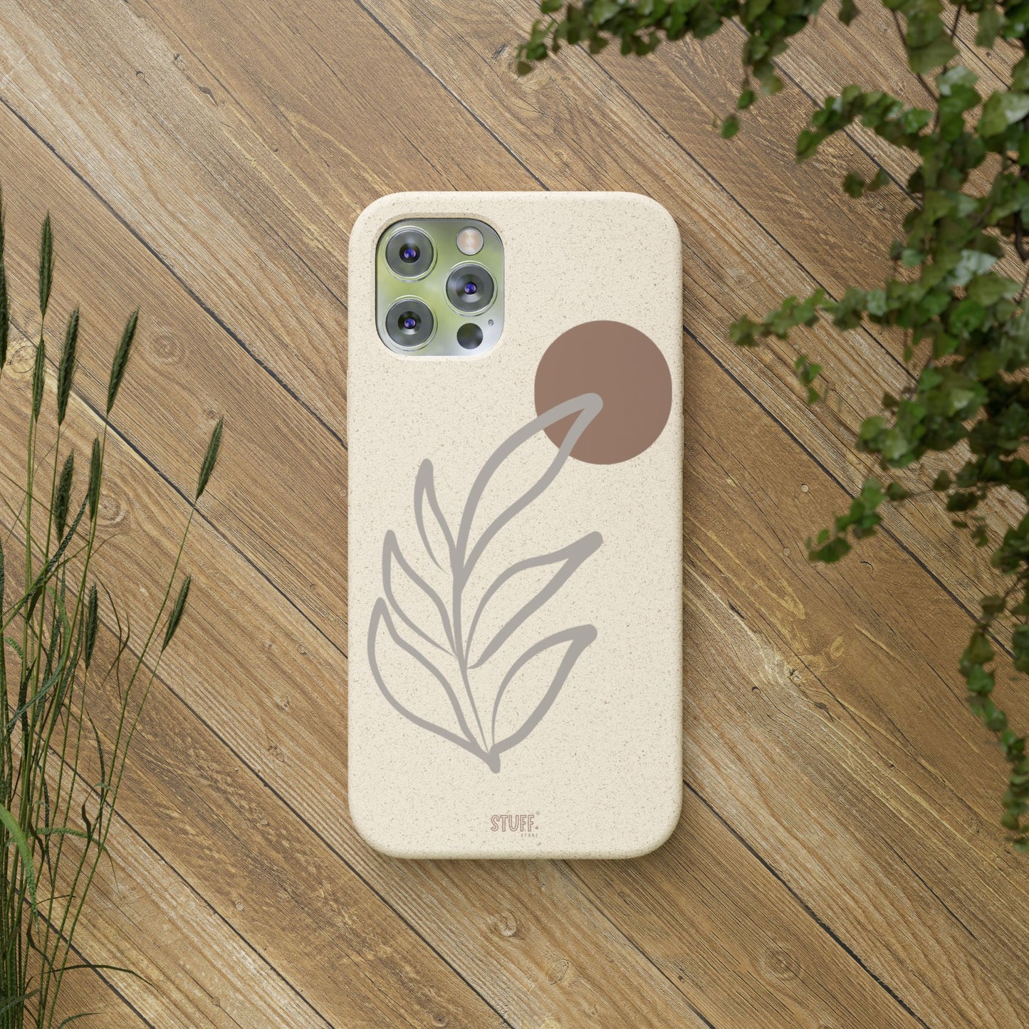 Boho Sunset | Eco-Friendly hull in Bamboo and Bioplastic with Bohemian Design - Gift wrapping available
