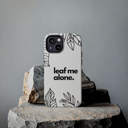 Leaf Me Case | Coque résistante double protection avec design minimaliste