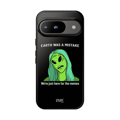 Meme Liking Alien Case | Coque résistante double protection pour les amateurs de Pop Culture
