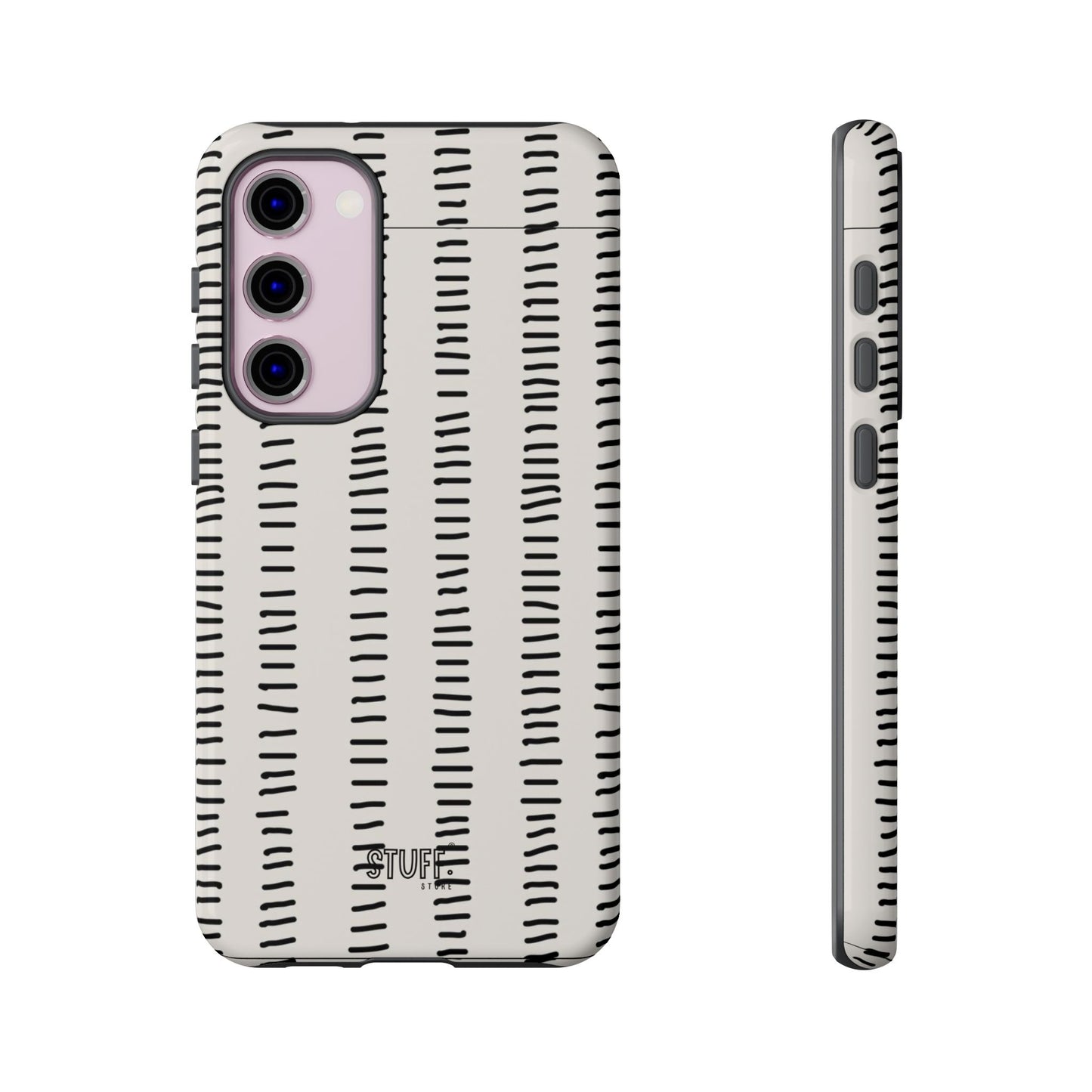 Striped Case | Coque résistante double protection antichoc - Design Minimaliste