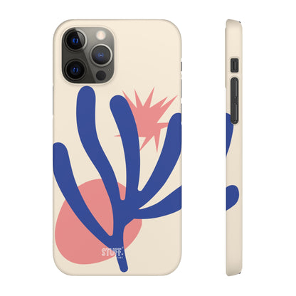 Botanica Case | Coque snap légère et résistante avec Design Floral inspiration Matisse