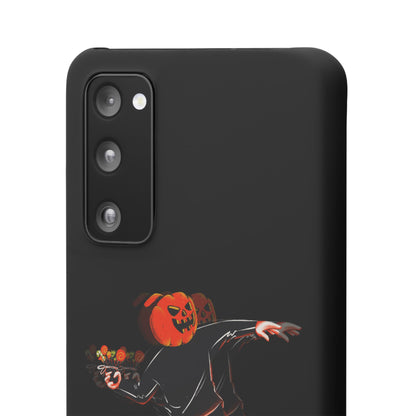 Pumpksy | Coque snap légère et résistante inspiration Banksy – Noir