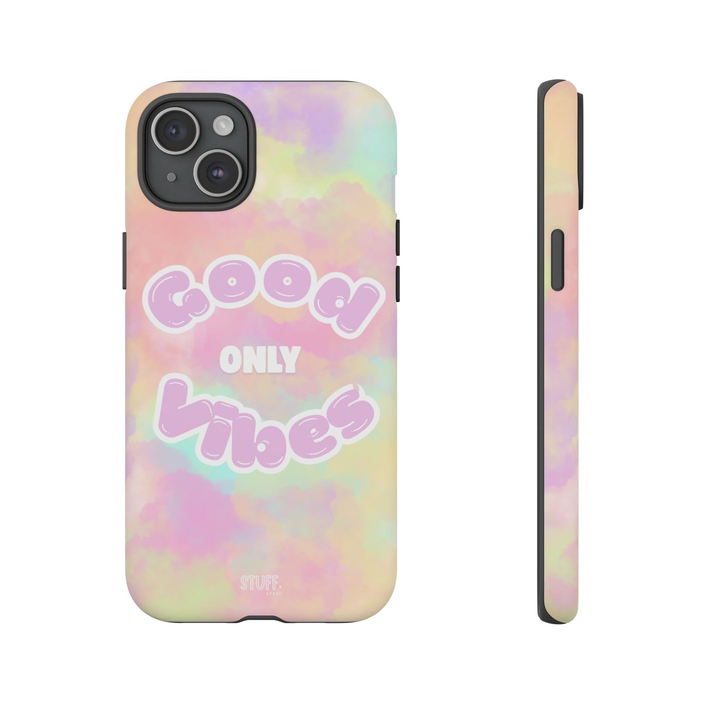 Good Vibes Only Case | Coque résistante double protection avec Design Aesthetic