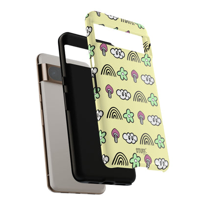 Pixie Case | Coque résistante double protection — Collection Pixie — Jaune