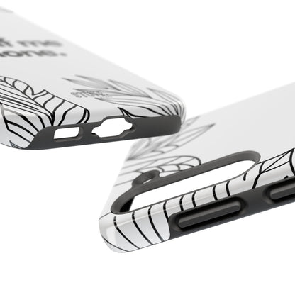 Leaf Me Case | Coque résistante double protection avec design minimaliste