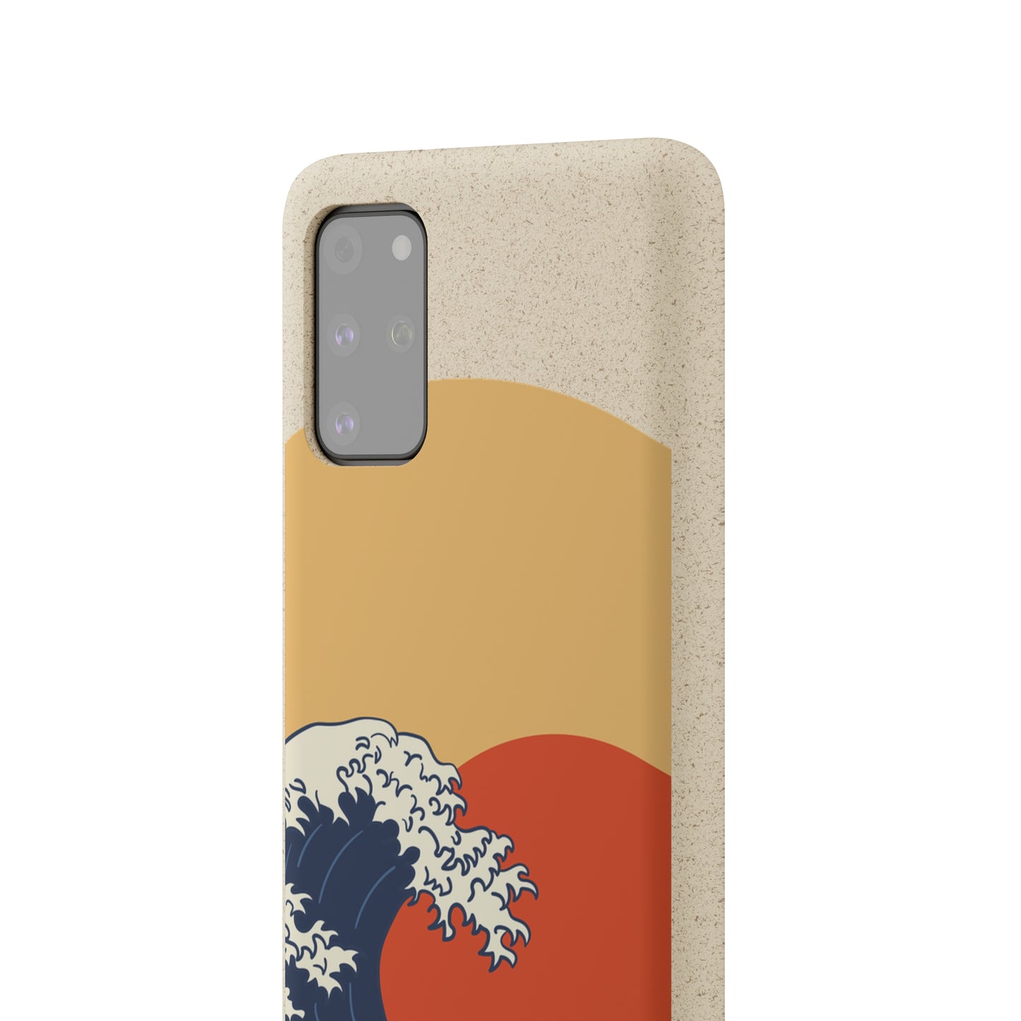 La Grande Vague | biodegradable shell in bamboo and bioplastic - inspired by Japanese art