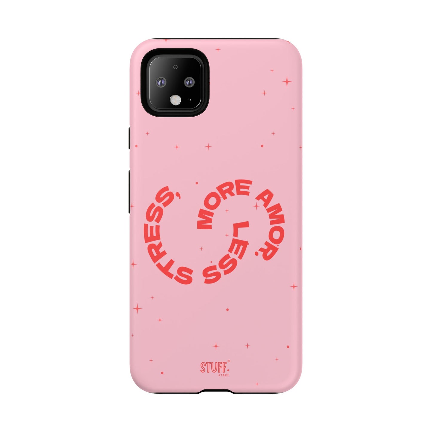 More Amor Case | Coque résistante double protection avec phrase Bienveillante