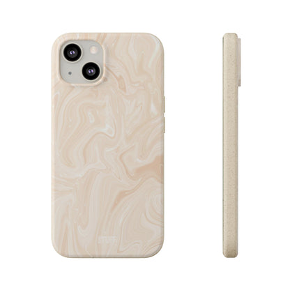 Liquid Marble Case | Coque Eco-Friendly en Bambou et Bioplastique Effet Marbré - Disponible avec Emballage Cadeau