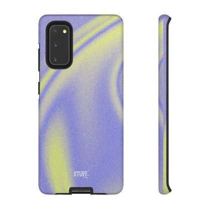 Vibrant Case | Coque résistante double protection anti-choc - Violet & Jaune