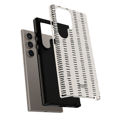 Striped Case | Coque résistante double protection antichoc - Design Minimaliste