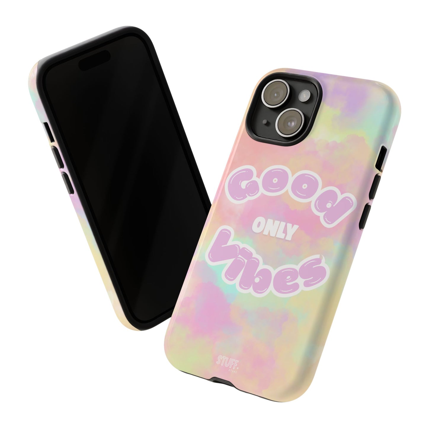 Good Vibes Only Case | Coque résistante double protection avec Design Aesthetic