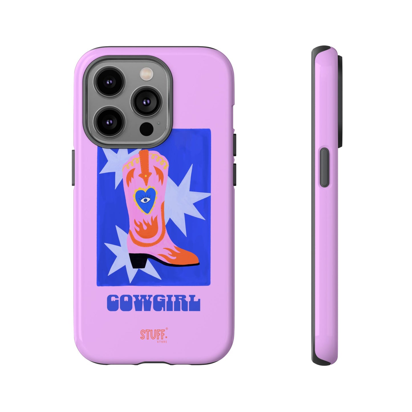 Cowgirl Case | Cose résistante double protection avec Design Western