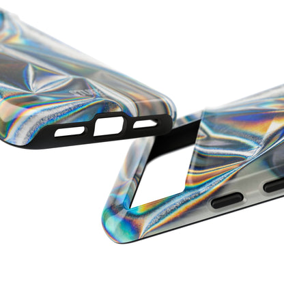 Metallic Case | Coque résistante double protection anti-choc - Effet Métallique