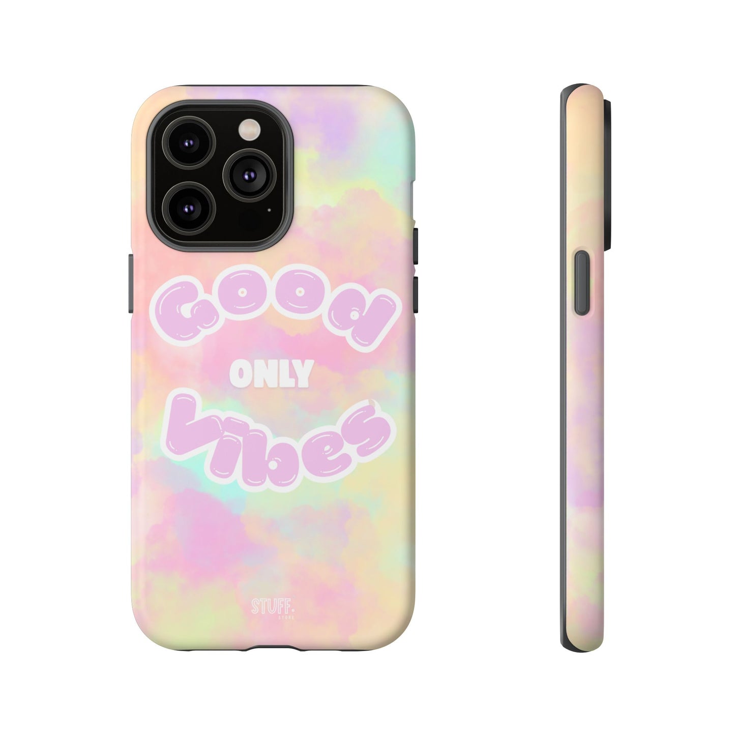 Good Vibes Only Case | Coque résistante double protection avec Design Aesthetic