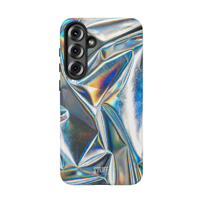 Metallic Case | Coque résistante double protection anti-choc - Effet Métallique