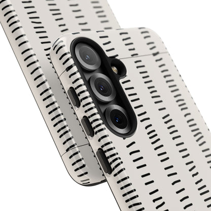 Striped Case | Coque résistante double protection antichoc - Design Minimaliste