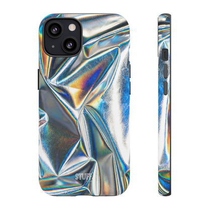 Metallic Case | Coque résistante double protection anti-choc - Effet Métallique