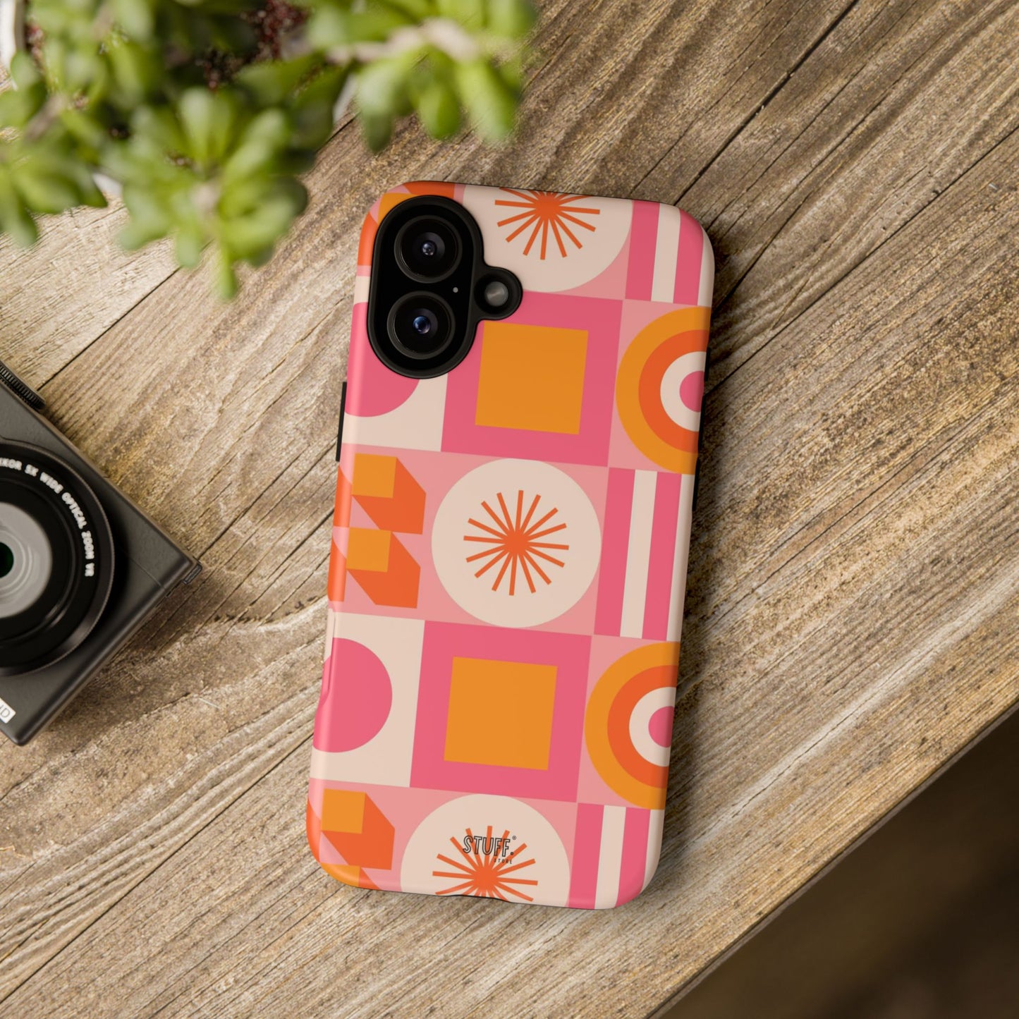Stella Case | Coque résistante double protection avec Design coloré Rétro