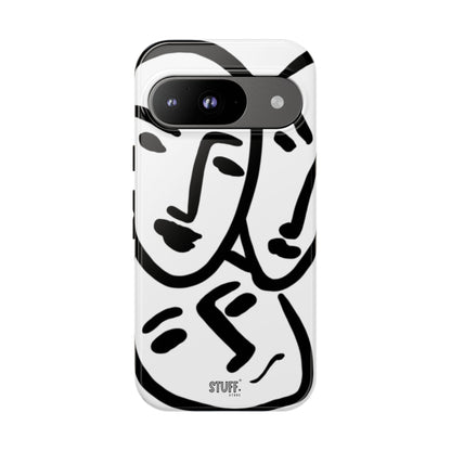 Les Trois Visages | Coque résistante double protection — inspiration Matisse