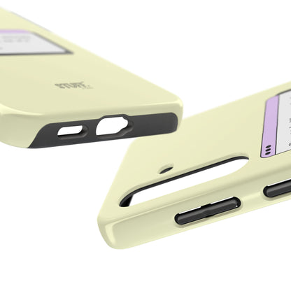 Window Case | Coque résistante à double protection avec citation – Design minimal & message puissant