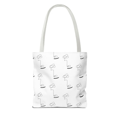 He’s Art Tote Bag | Sac cabas résistant et durable avec design one-line