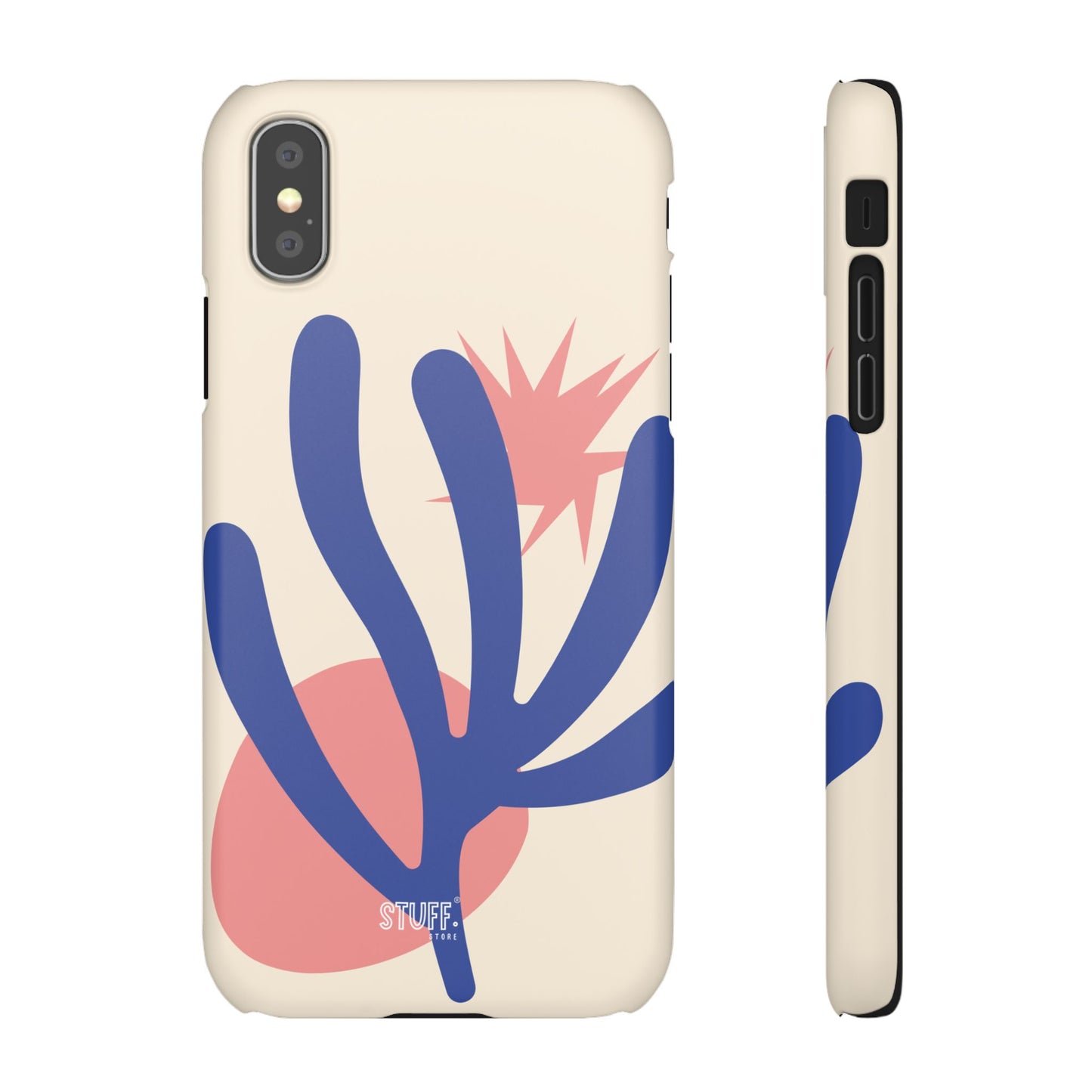 Botanica Case | Coque snap légère et résistante avec Design Floral inspiration Matisse